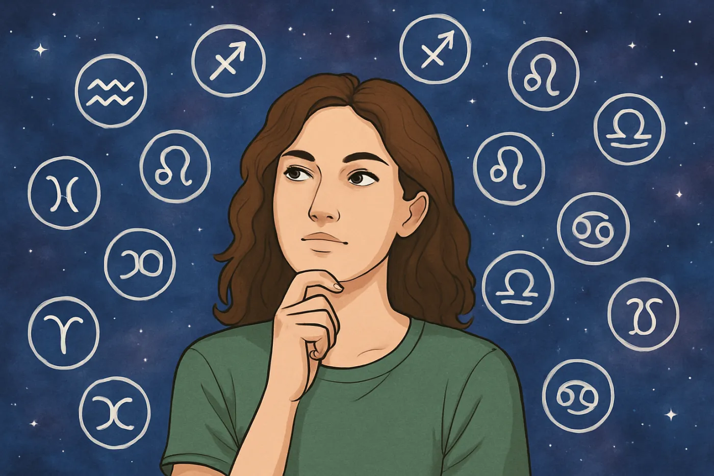 التوضيح شخصية البروج باطني